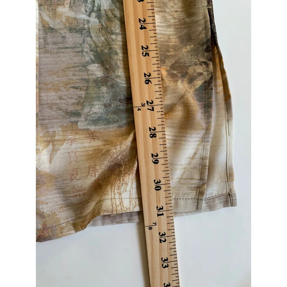 Chicos Women Cardigan 0 Small Asian Kimono Travelers Fall Art to Wear Open Front